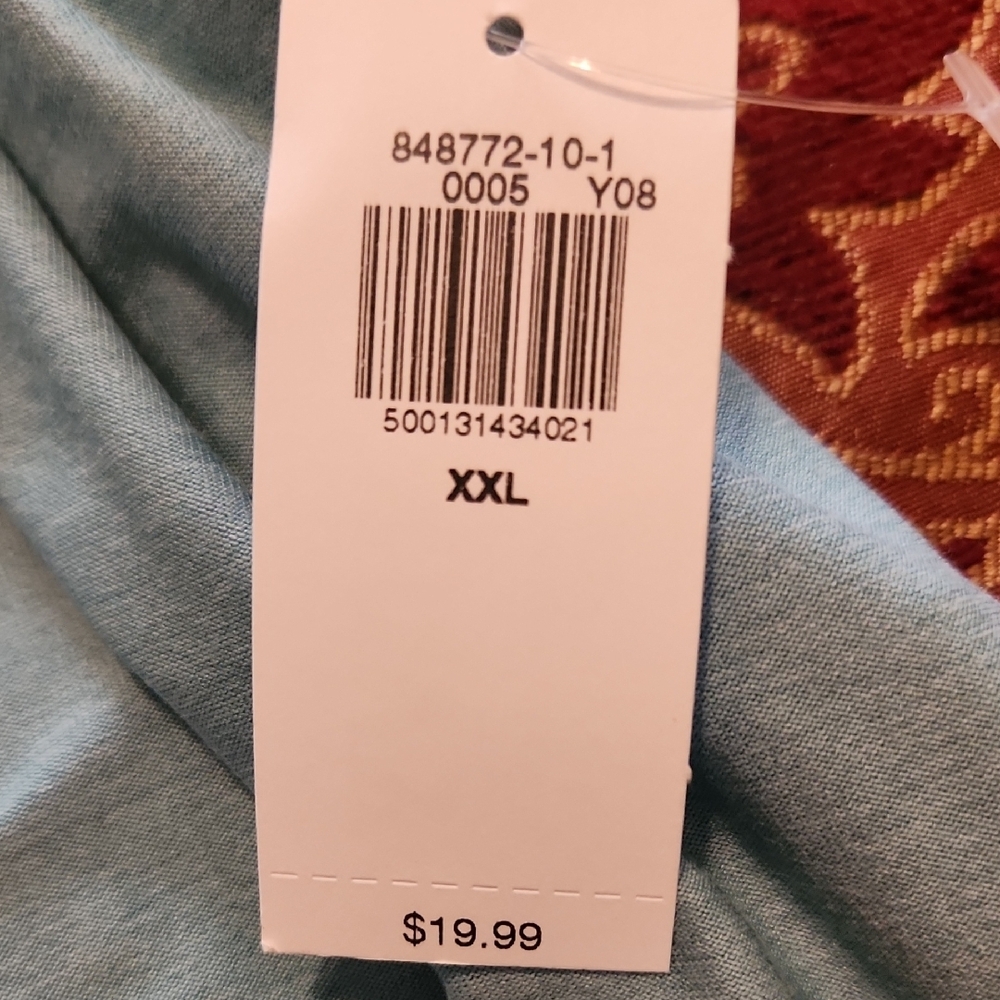 Old Navy Active Seafoam Green Cloudmotion Go-Dry Lightweight Top, NWT, XXL - Picture 3 of 7